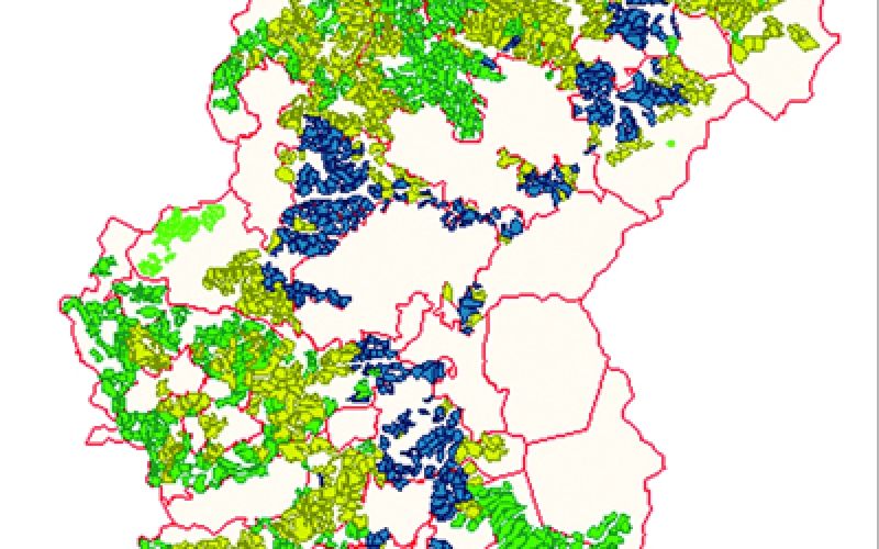 立才农场土地利用现状图