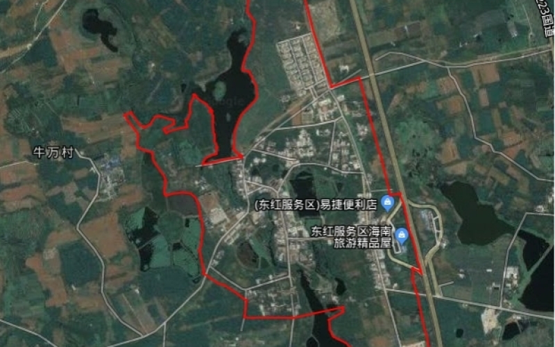 海垦万泉花果文化旅游区地形测量项目（第二期）