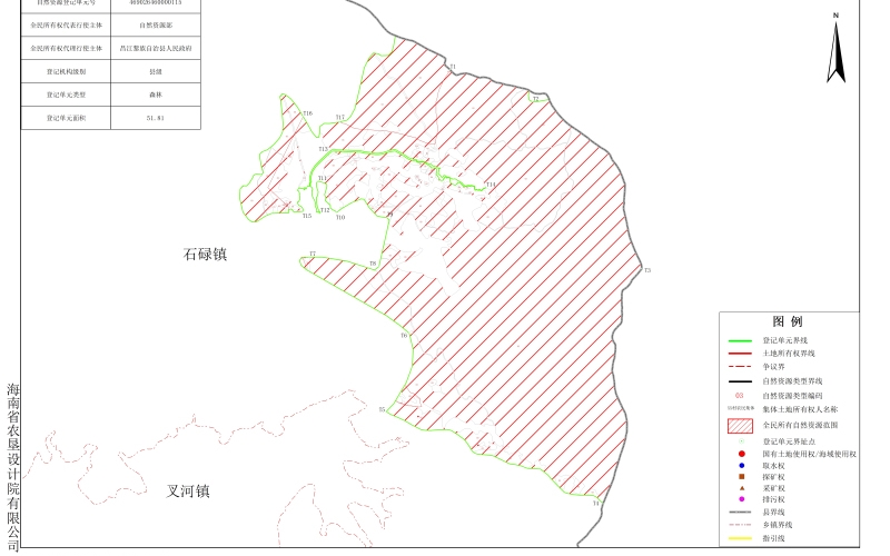 森林登记单元图