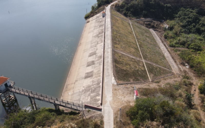 黄沟岭水库大坝